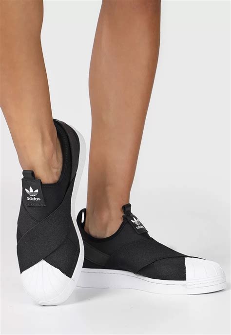 tenis adidas superstar slip on original|More.